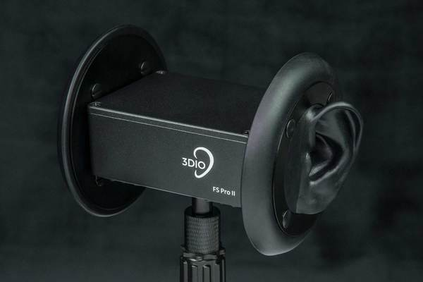 Binaural mic made by 3DIO