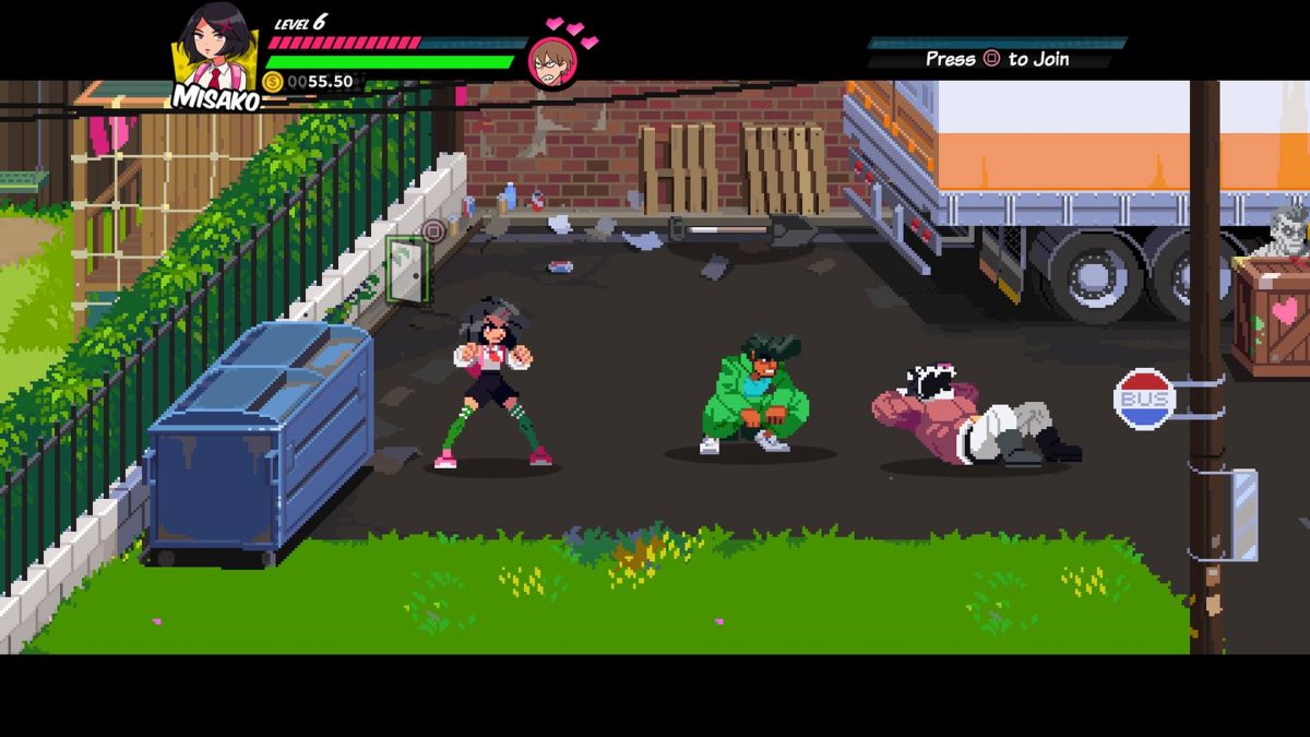 Screenshot from River City Girls